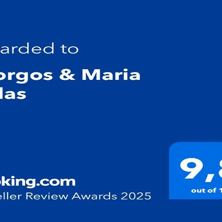 Giorgos & Maria Villas Agios Matthaios  Luaran gambar