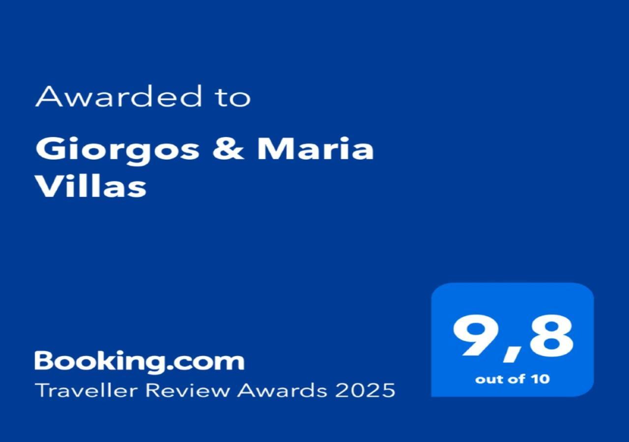 Giorgos & Maria Villas Agios Matthaios  Luaran gambar