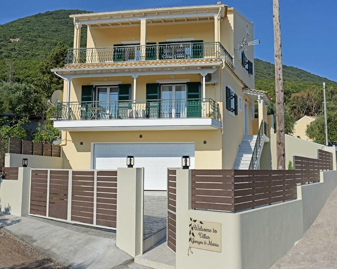 Giorgos & Maria Villas Agios Matthaios  Luaran gambar
